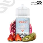 جویس انار کیوی و توتفرنگی و یخNKD100 Strawberry pom