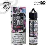 جویس توتفرنگی ترش و شیرین با یخ VGOD Berry Bomb Ice