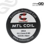 کویل دست ساز ایجوس های سالت نیکوتین Coilology MTL Series
