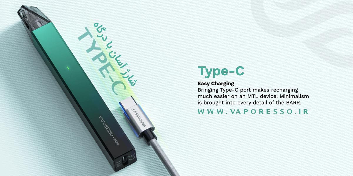پادسیستم وپرسو بار Vaporesso Barr Vaporesso Barr content3