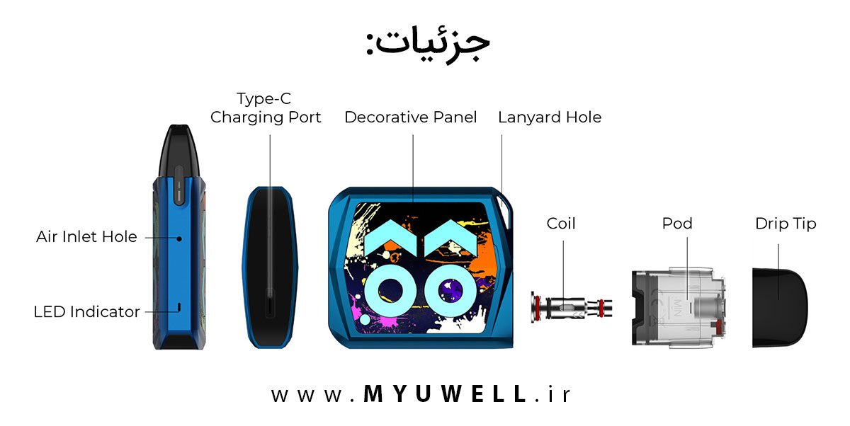 UWell Caliburn Koko Prime Content12