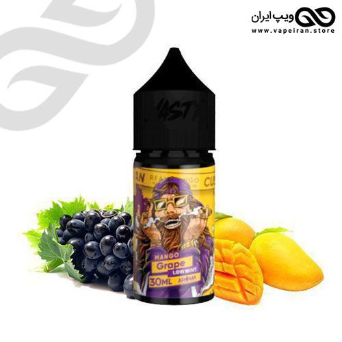 Nasty-Cushman-Mango-Grape-saltnic نستی کاشمن منگو استرابری ایجوس انبه و انگور