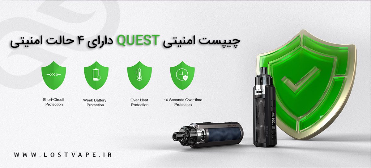 Lost vape Ursa Mini ویپ پادماد لاست ویپ اورسا مینی