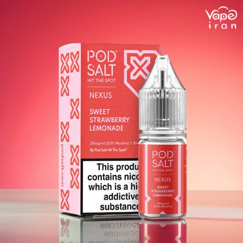 جویس سالت پادسالت توت فرنگی و لیموناد PodSalt Sweet Strawberry Lemonade