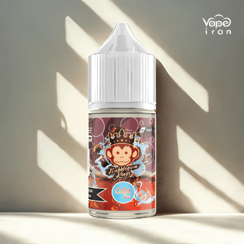 bubblegum king cola ice سالت آدامس بادکنکی کولا و یخ دکتر ویپز