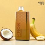 Kros Wireless 9000 Puffs Disposable Coconut Banana