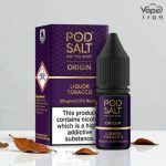 Pod Salt Origin Liquor Tobacco 10ml Nicotine Salt