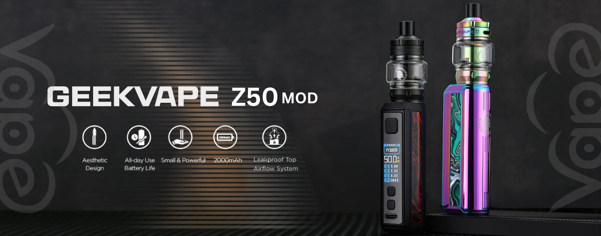 ویپ ماد Z50 گیک ویپ Geekvape Z50 MOD ماد Z50 گیگ ویپ Geekvape Z50 MOD