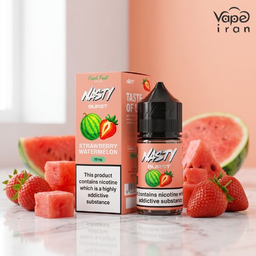 Nasty Burst Strawberry Watermelon Saltnic