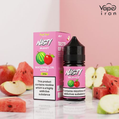 سالت هندوانه و سیب نستی Nasty Burst Watermelon Apple