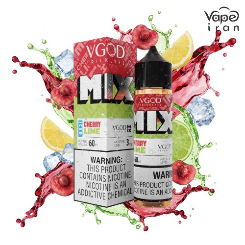 جویس آلبالو، لیمو و یخ ویگاد VGOD Iced Cherry Lime