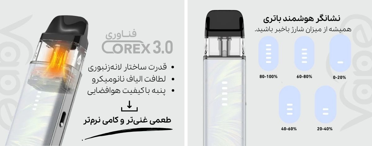 پاد ایکسراس 6 مینی ویپرسو Vaporesso Xros 6 Mini پاد ایکسراس 6 مینی ویپرسو Vaporesso Xros 6 Mini